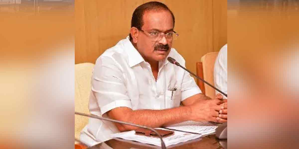 Minister Chakrapani warns 'must stop'