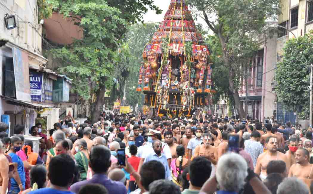 Parthasarathy Temple Festival