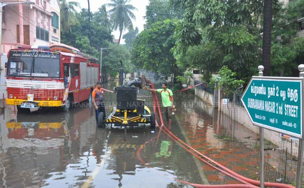 Rainwater Disposal Works in Kodambakkam