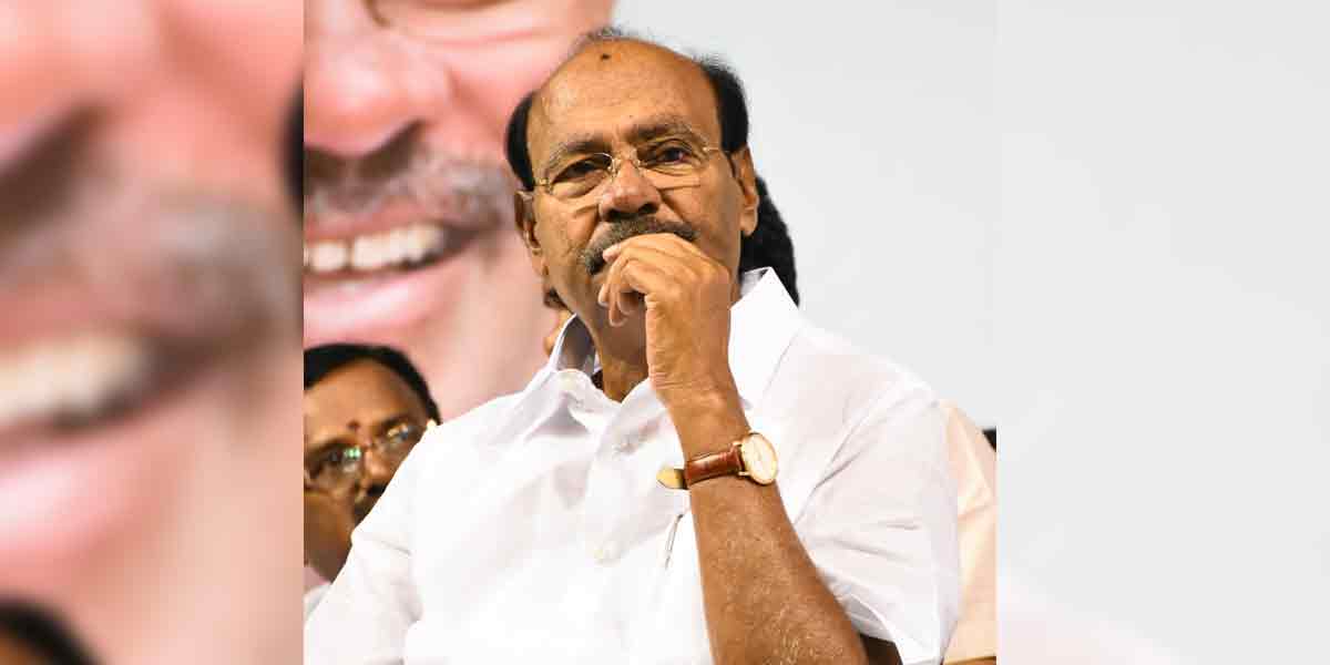 '' Cutting down trees is unacceptable '' -pmk Ramadas condemned