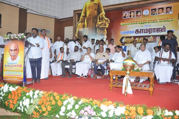 Honored with awards at Kamaraj birthday function!