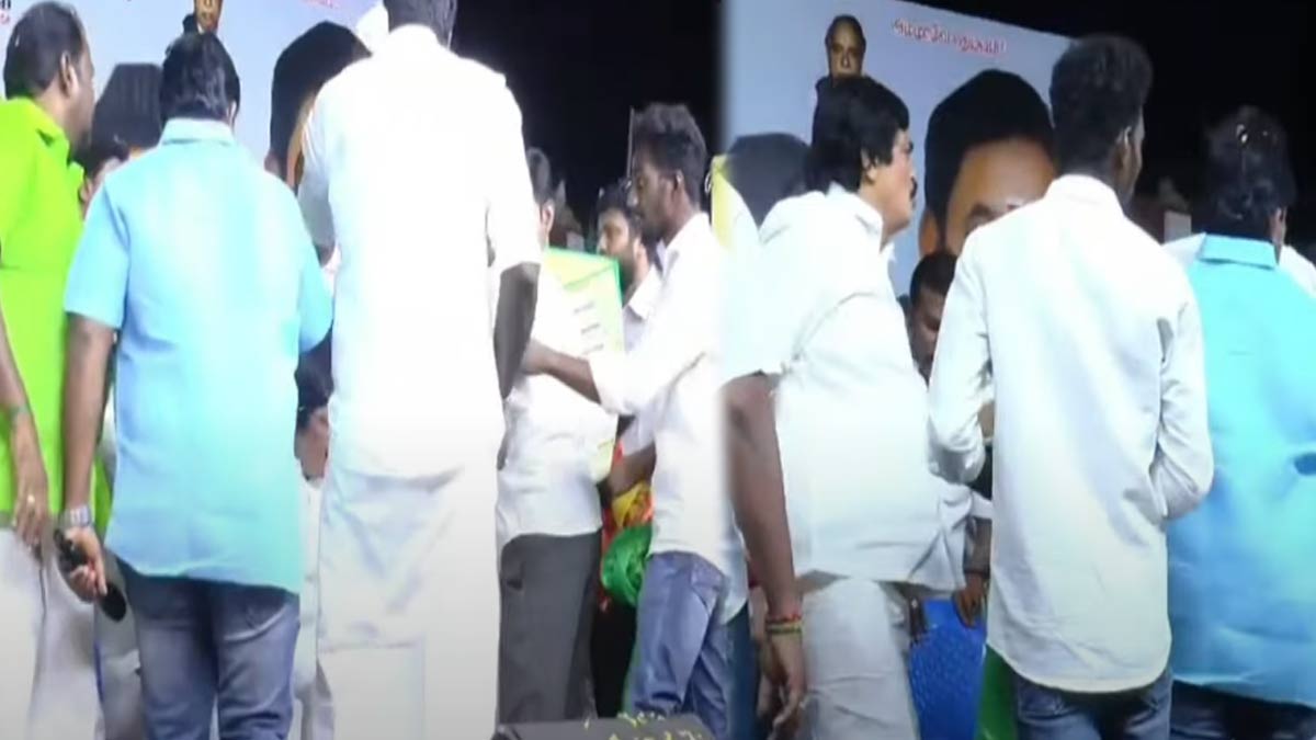 'Tension on stage' - Rajendra Balaji gives a shout-out to the manager