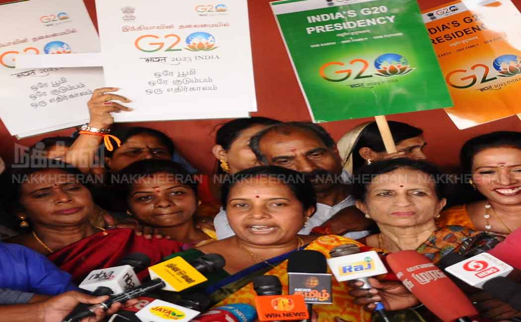 inaugural ceremony on g20 summit at chennai central