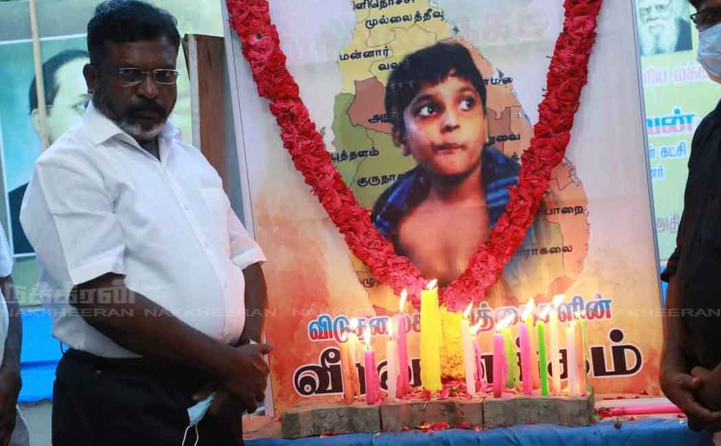 In memories of may 18 thirumavalavan pay tribute