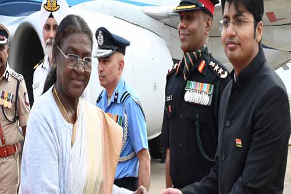4 days itinerary; The President arrived in Tamil Nadu