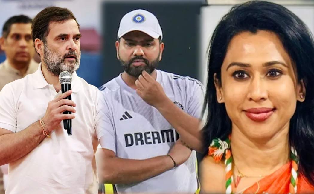 BJP criticizes Rahul Gandhi over Rohit Sharma controversy