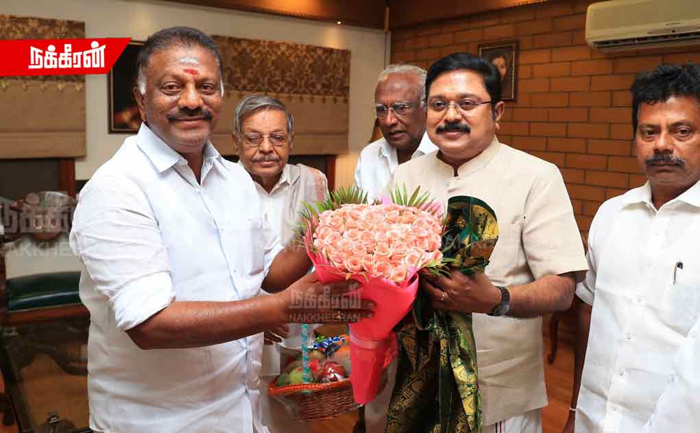 O. Panneerselvam DTV Dhinakaran meeting!!