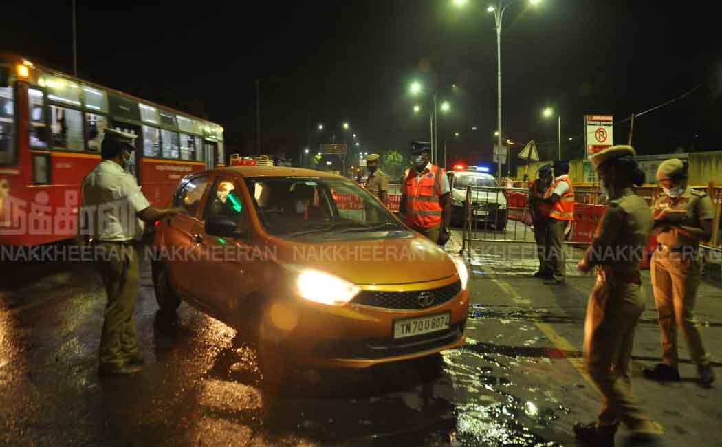 Night lockdown implemented in tamilnadu