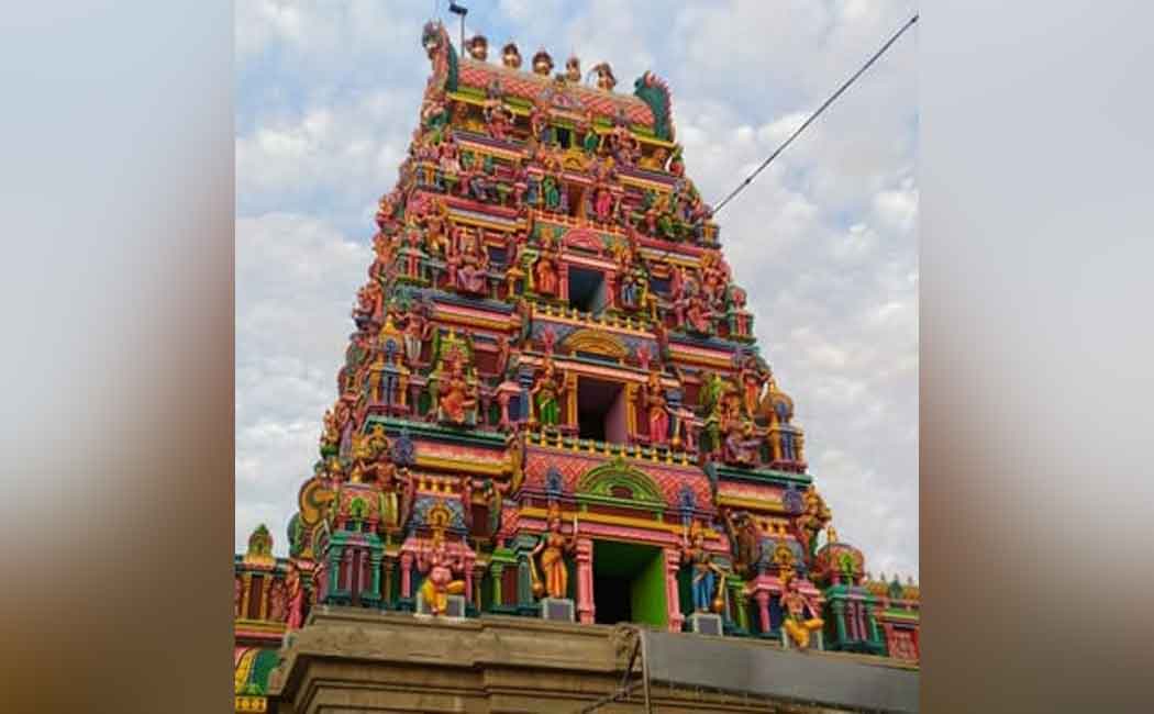 Rajagopuram works in full swing at Samayapura temple