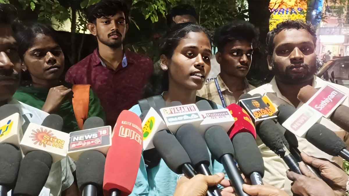 Student harassed in government college