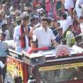 CM stalin campaign in support of DMK candidate Kalanidhi Veerachamy
