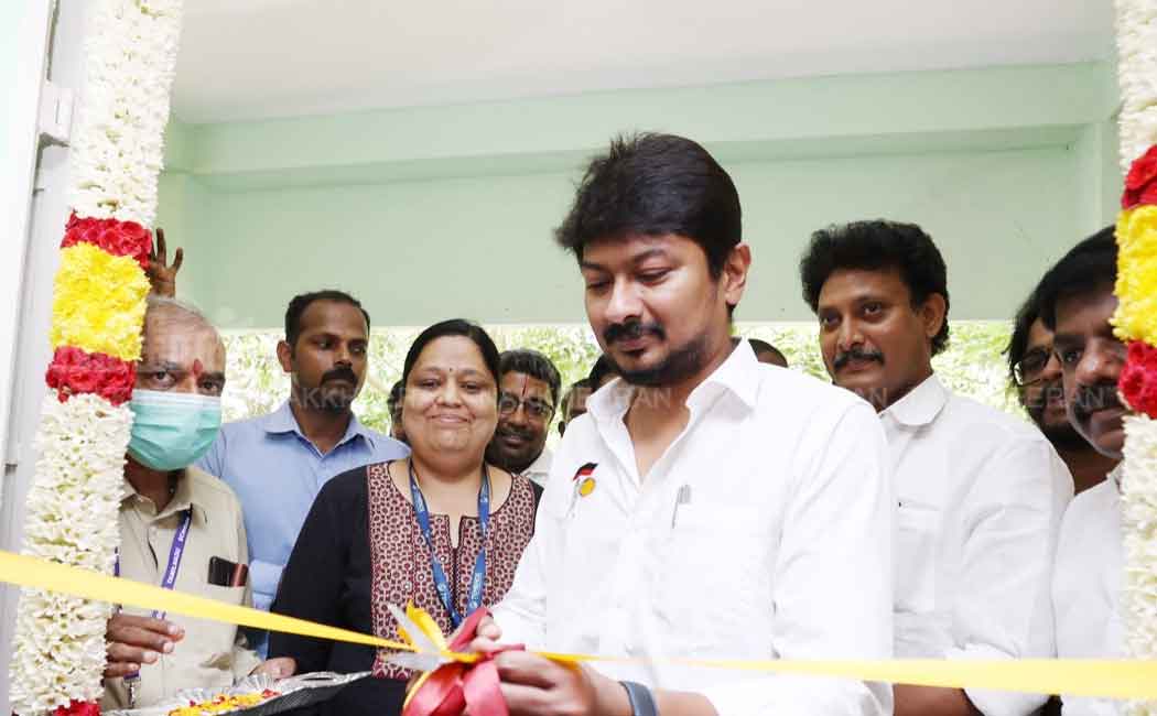 Udayanidhi Stalin opens computer lab