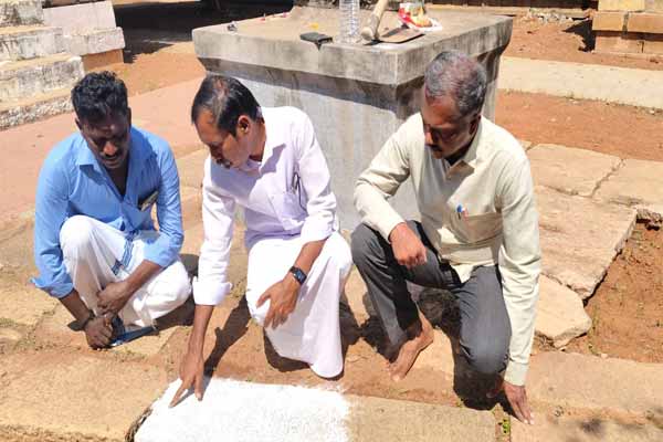 Discovery of an inscription bearing the name of the second king of Sivaganga, Muthu Vadukanathar