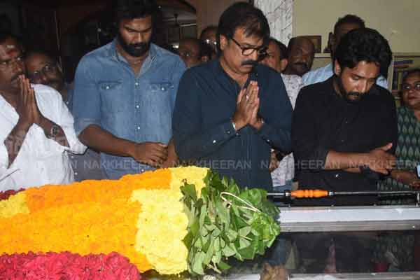Chief Minister, Nakkheeran editor pay tribute to actor Rajesh