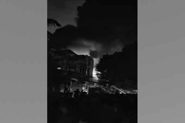 Chennai Choolaimedu Old iron goods godown incident