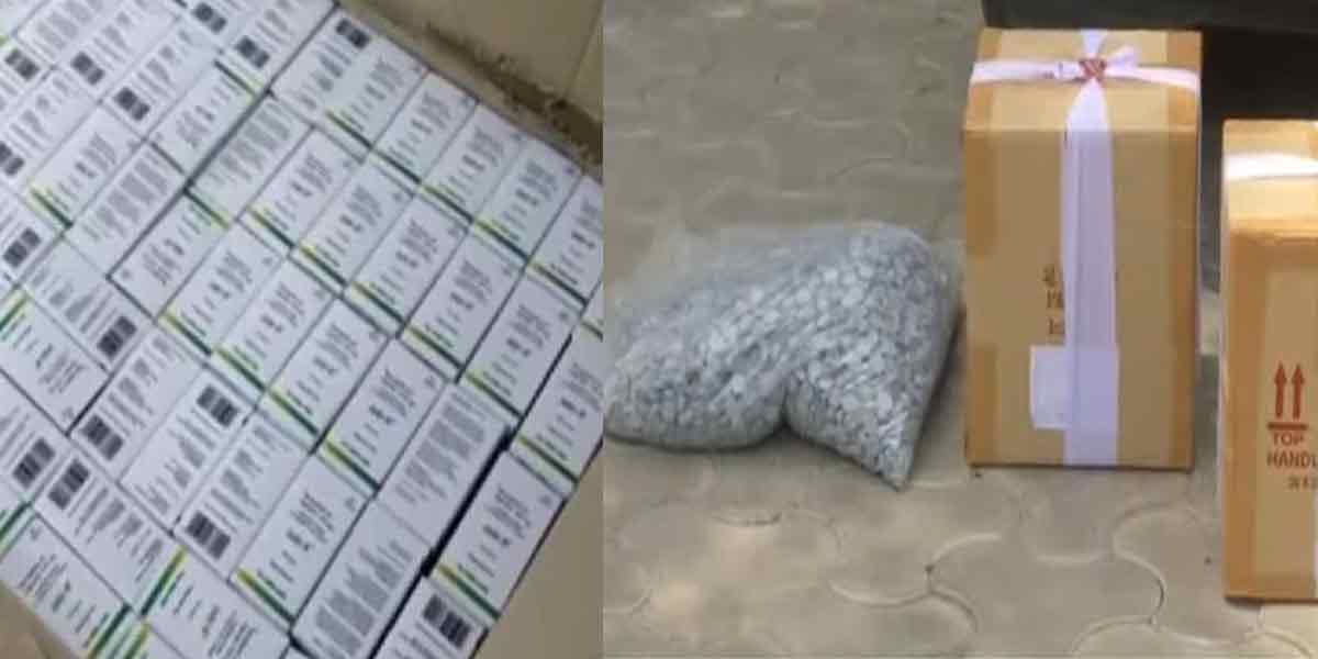 Fake Remtacivir ... Two person with raw materials!
