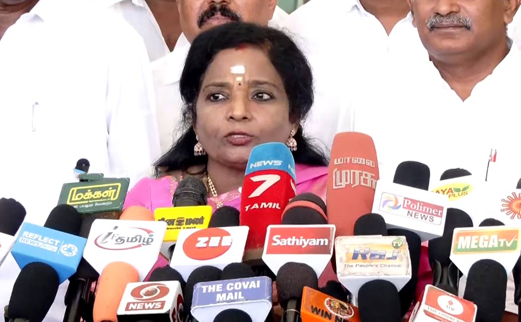 tamilisai soundararajan about leo movie issue