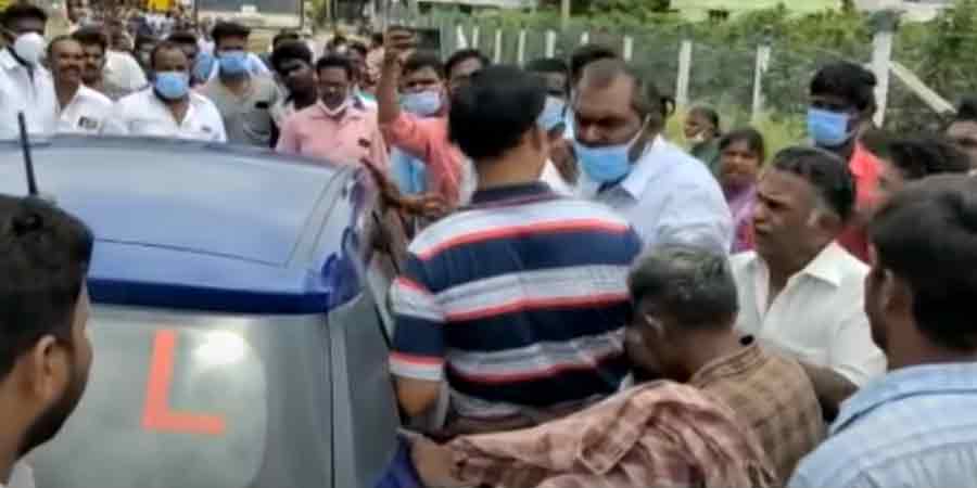 'The woman who was brainwashed and taken away ...' - The public who chased away the niththi disciples!