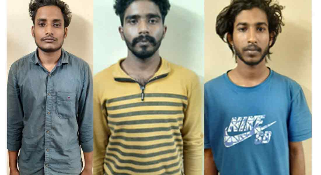 Three arrested for drug sales