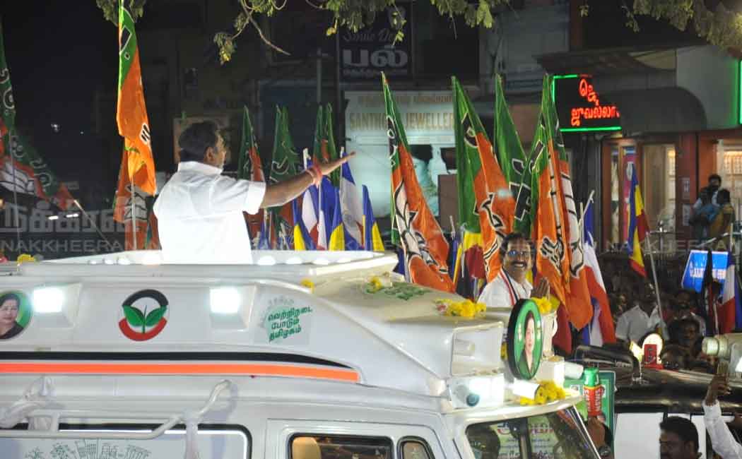 eps campaign in kolathur constituency