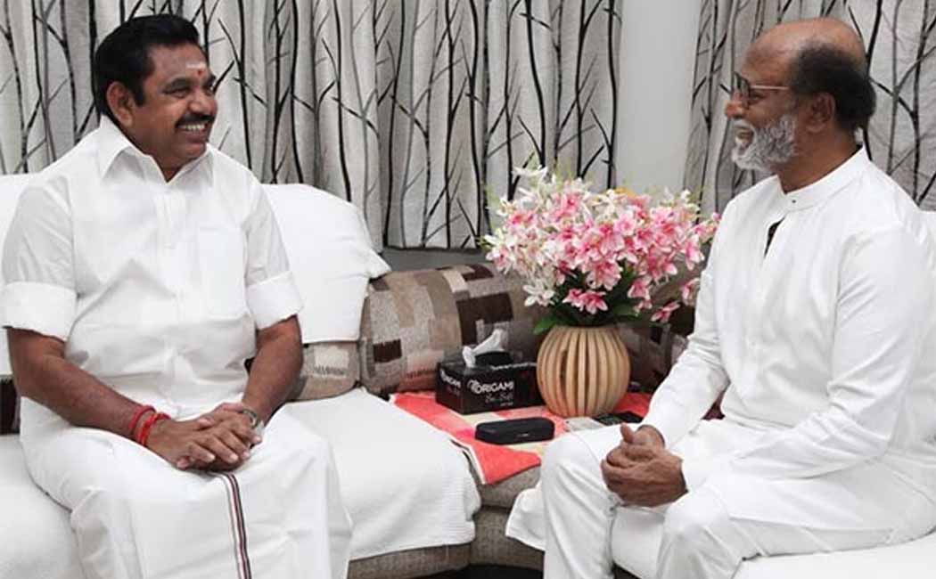 Political party leaders - birthday wishes Rajinikanth