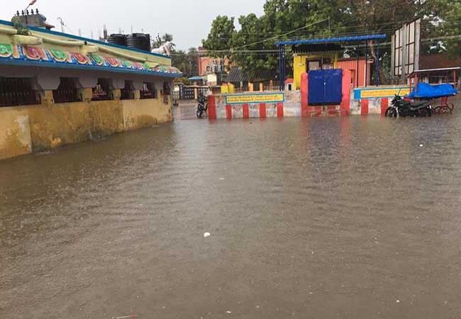 rameshwaram heavy rain peoples happy