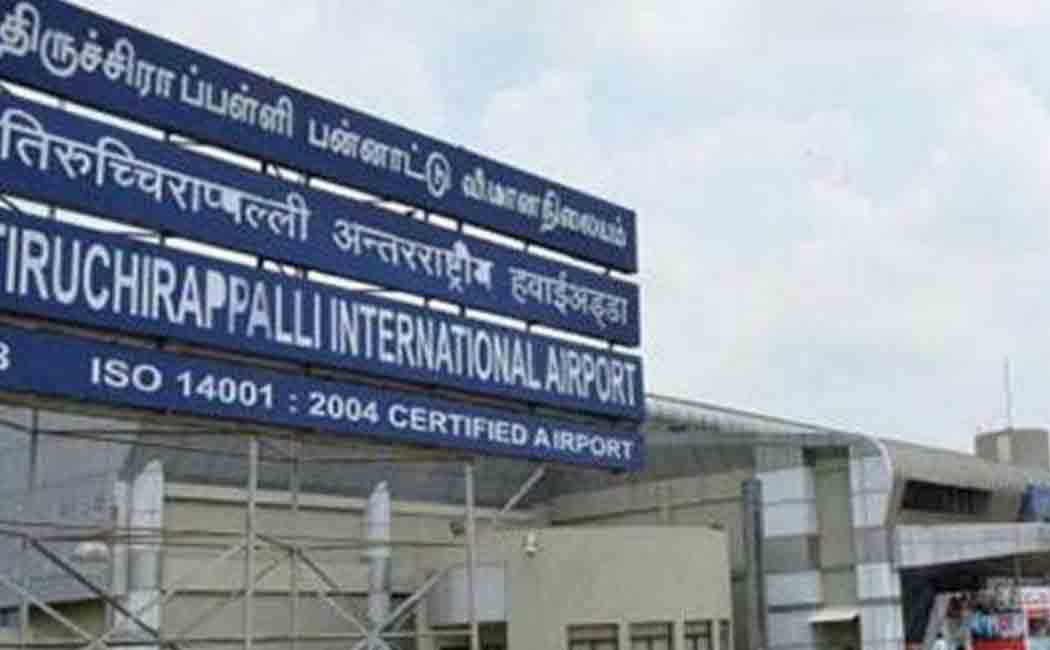 Goods service terminal closed at Trichy airport