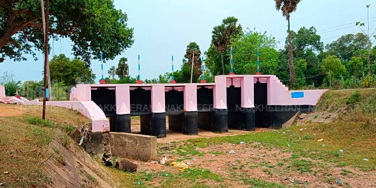 pudukottai bridge mettur water