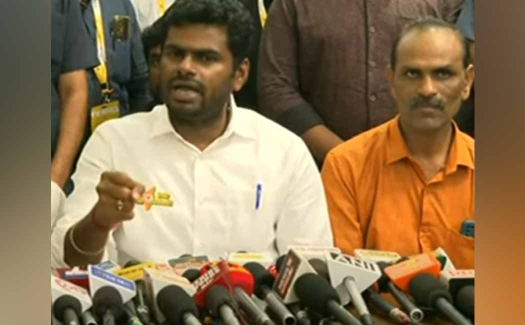 “Ava's company is at the bottom” - Annamalai