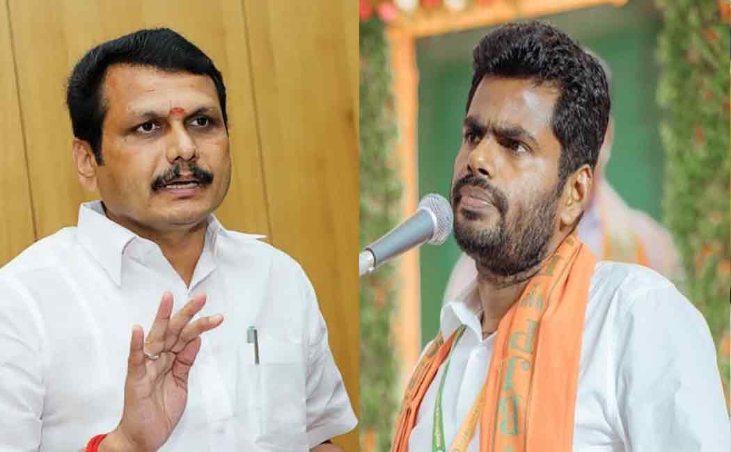 “Is there? Isn't it? Annamalai is enough to answer this" Senthilbalaji