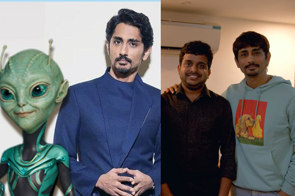 siddharth give voice to alien character in sivakarthikeyan ayalaan