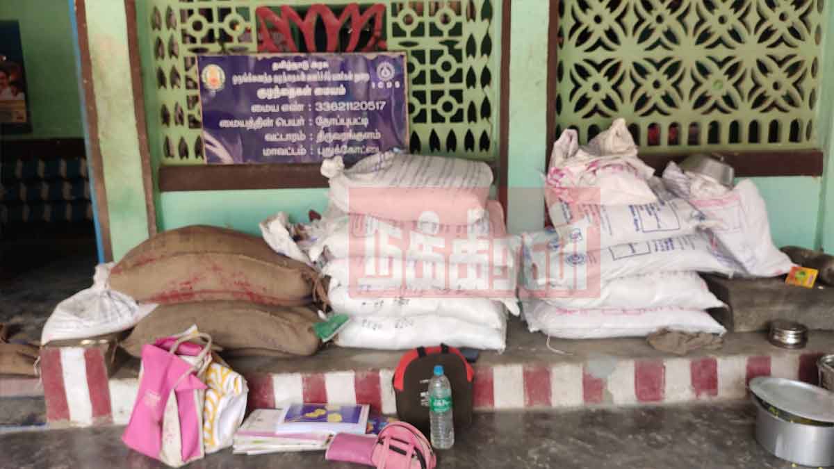 'A tattered thatched hut; Hot spitting asbestos seed'-painful Anganwadis