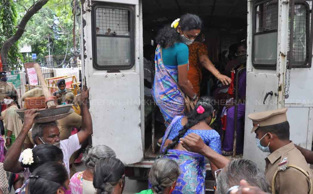 NGO workers involved in the struggle