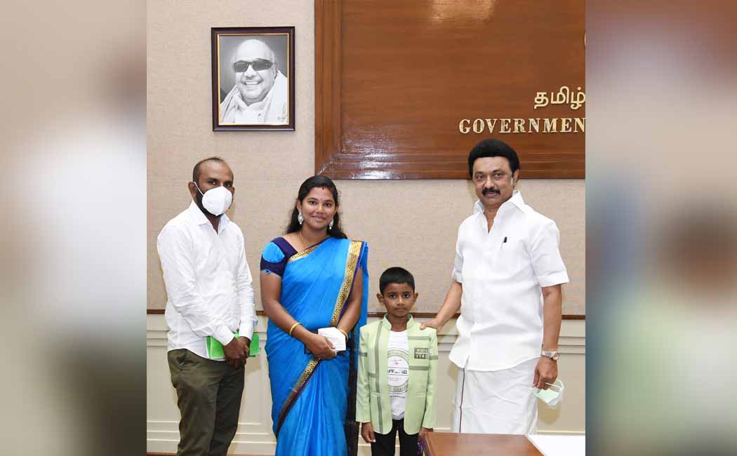 Chief Minister praises boy Rahul
