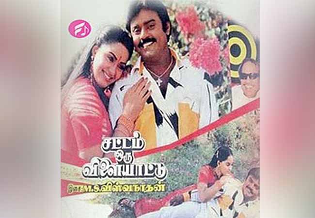 dmdk party president vijayakanth film compare to chennai high court