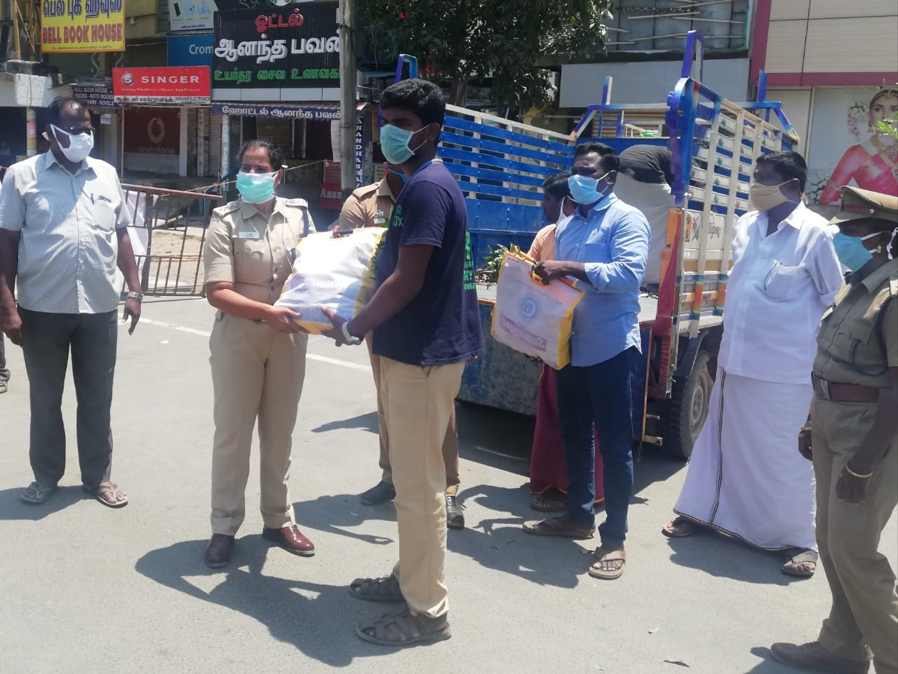 DSP to gave food at their own expense for curfews!