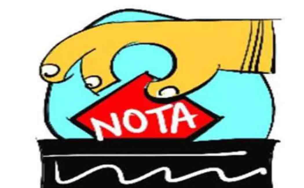 bihar stands first in nota vote percentage