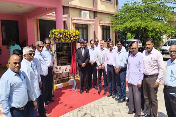 Laboratory and new road inaugurated by NLC Chairman at Annamalai University