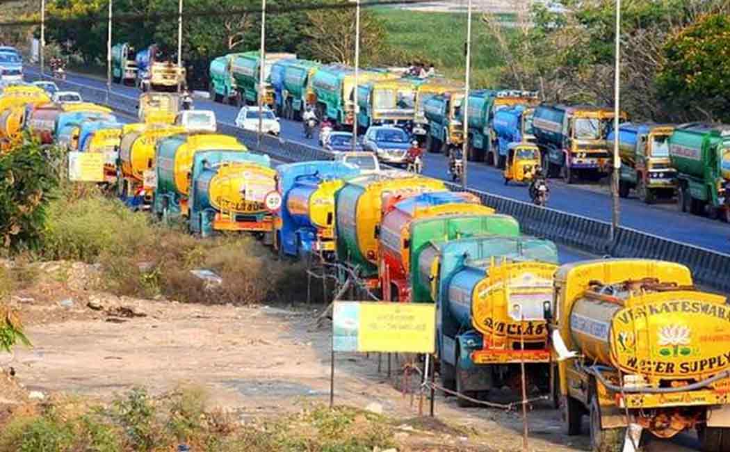 water lorries