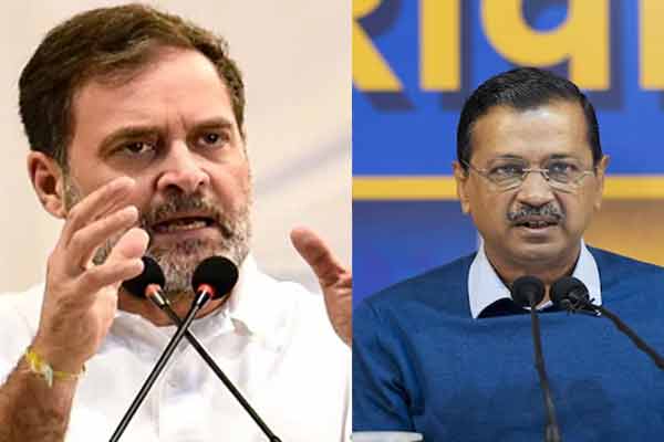 A fierce clash between Aam Aadmi Party and Rahul Gandhi in Delhi election field