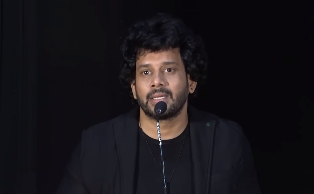 bharath speech at love movie event