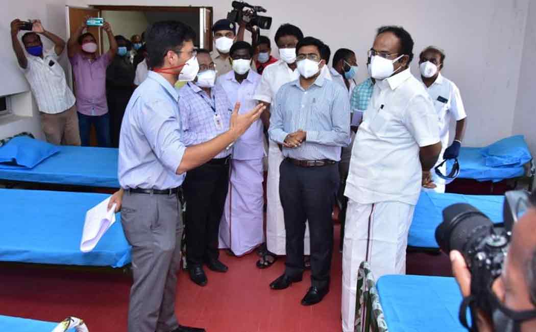 Central Government Hospital; becomes corona treatment center ..!