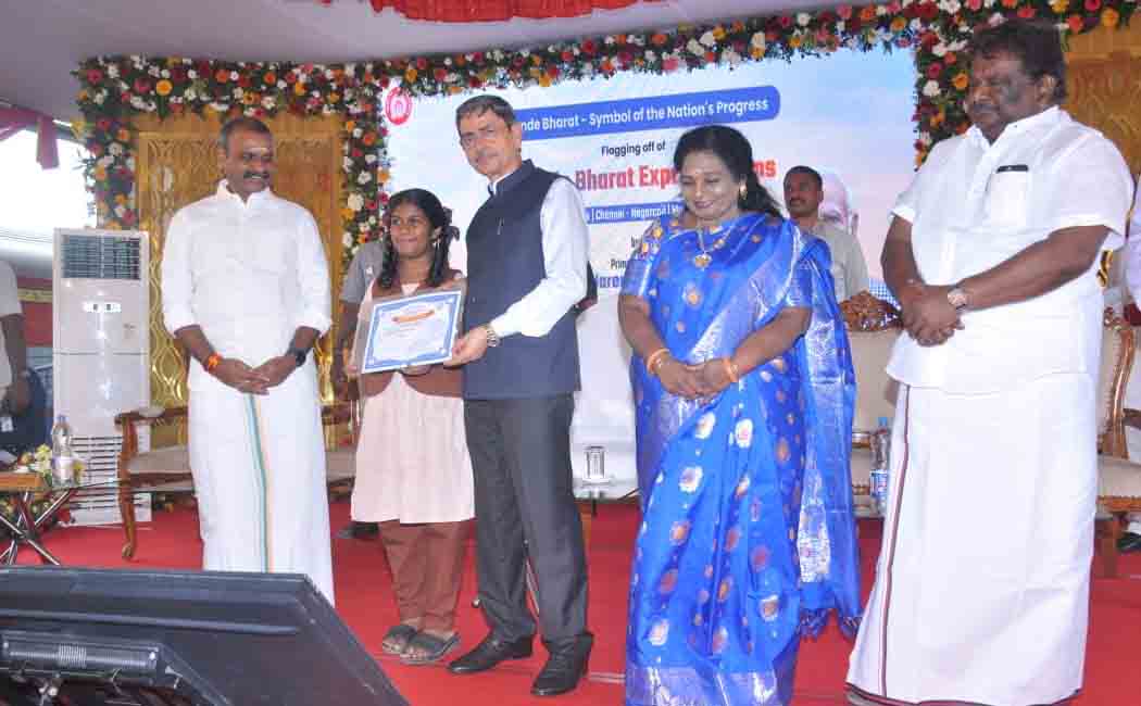Inauguration of Vandebharat train