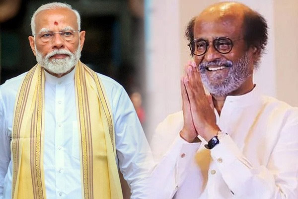 rajini wishes pm narendra modi regards his birthday