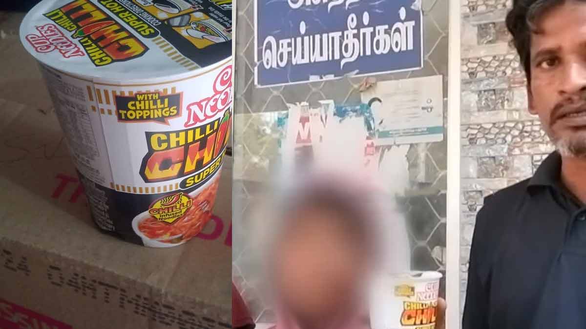 The disaster caused by cup noodles-a study in a private supermarket