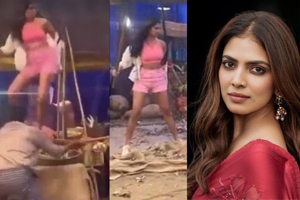 the raja saab movie malavika mohanan scene leaked in internet