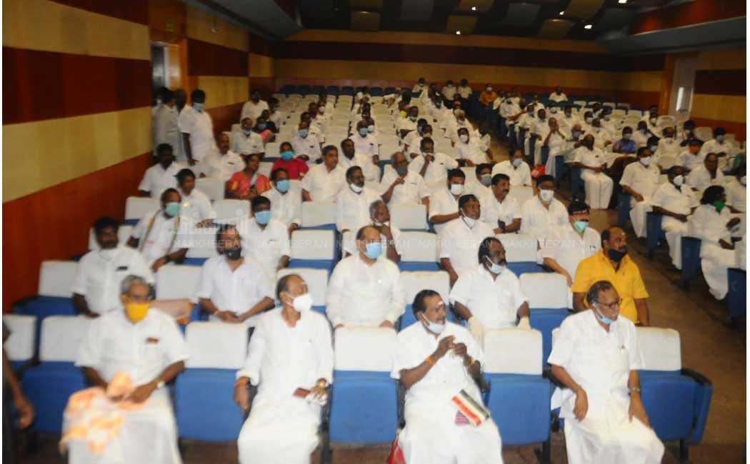 G.K.Vasan Party meeting