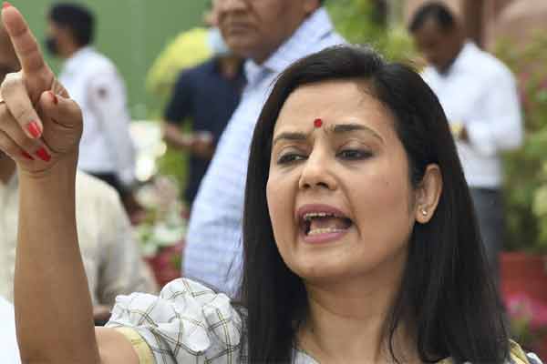 Mahua Moitra says They are preventing me from speaking to cover up the Adani scam
