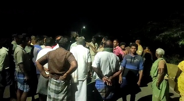 drunken gang raid near Omalur! 4 arrested in Action