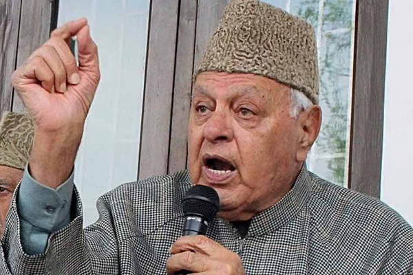 Farooq Abdullah in reply to Rajnath Singh about pakistan